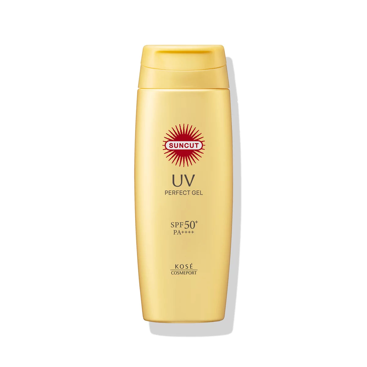 Kose Suncut Perfect UV Sunscreen Gel SPF50+ PA++++ 120g - Long Lasting Waterproof Face & Body Sun Protection for Outdoor Activities, Beach & Daily Use
