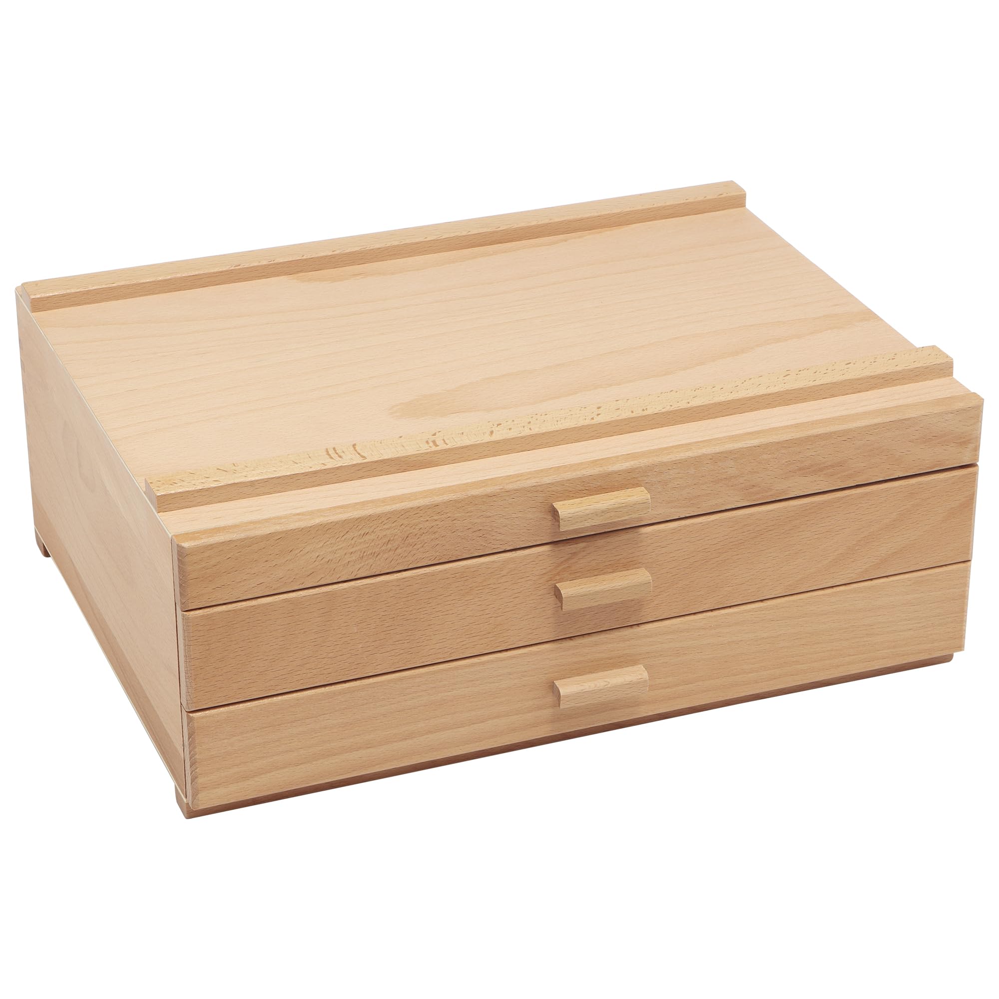 Premium 3-Drawer Artists Storage Chest - Studio Organizer for Paint Tubes, Brushes, Pencils & Markers | HG Art Concepts | Perfect for Art Studios, Classrooms & Home Craft Rooms
