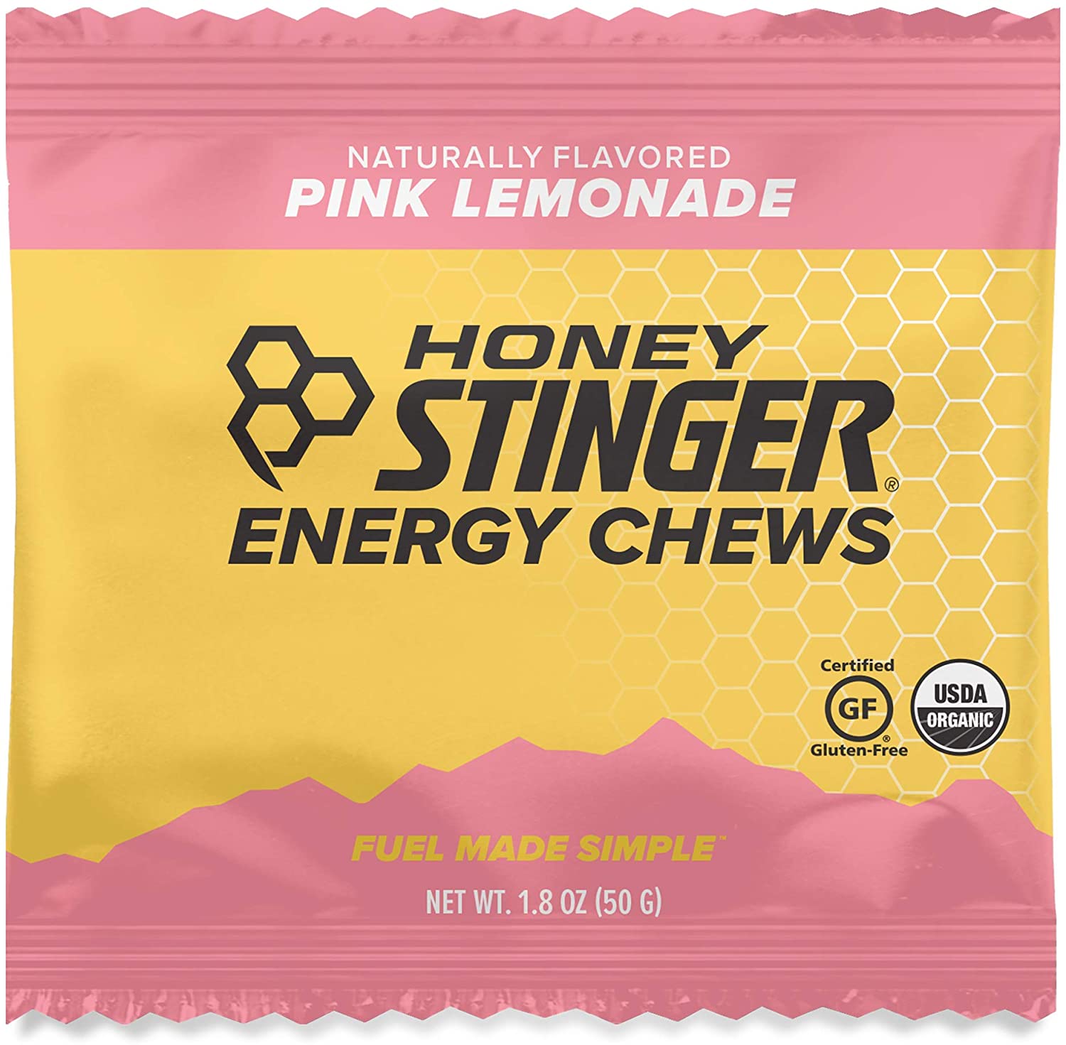 Honey Stinger Organic Energy Chews - Natural Sports Nutrition for Runners, Cyclists & Athletes - Perfect for Endurance Training & Workouts