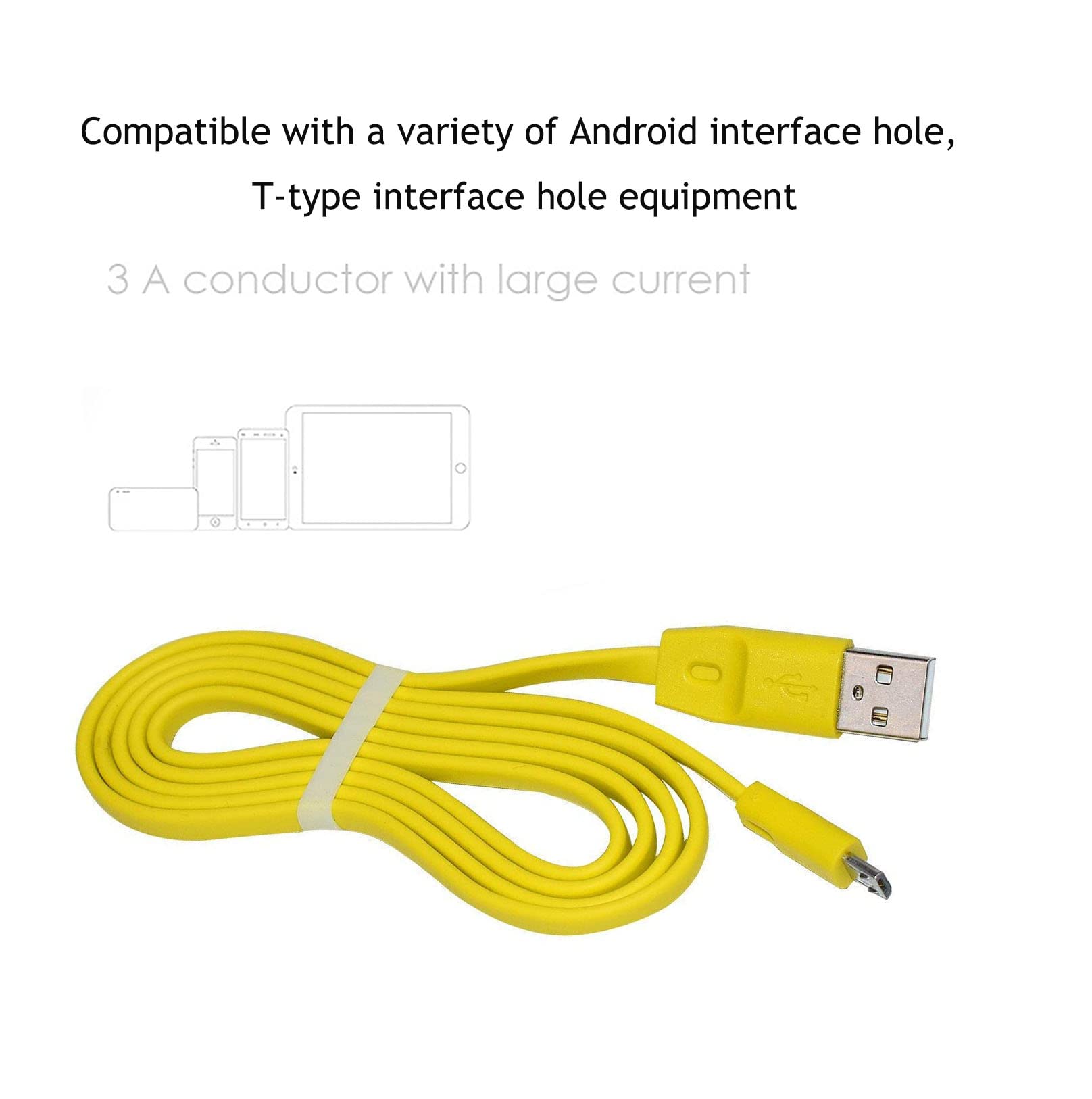 Premium Micro USB Charger Cable - 3.3ft Fast Charging Power Cord for UE Boom Portable Speakers | Durable Charging Wire for Outdoor Parties, Travel & Home Use