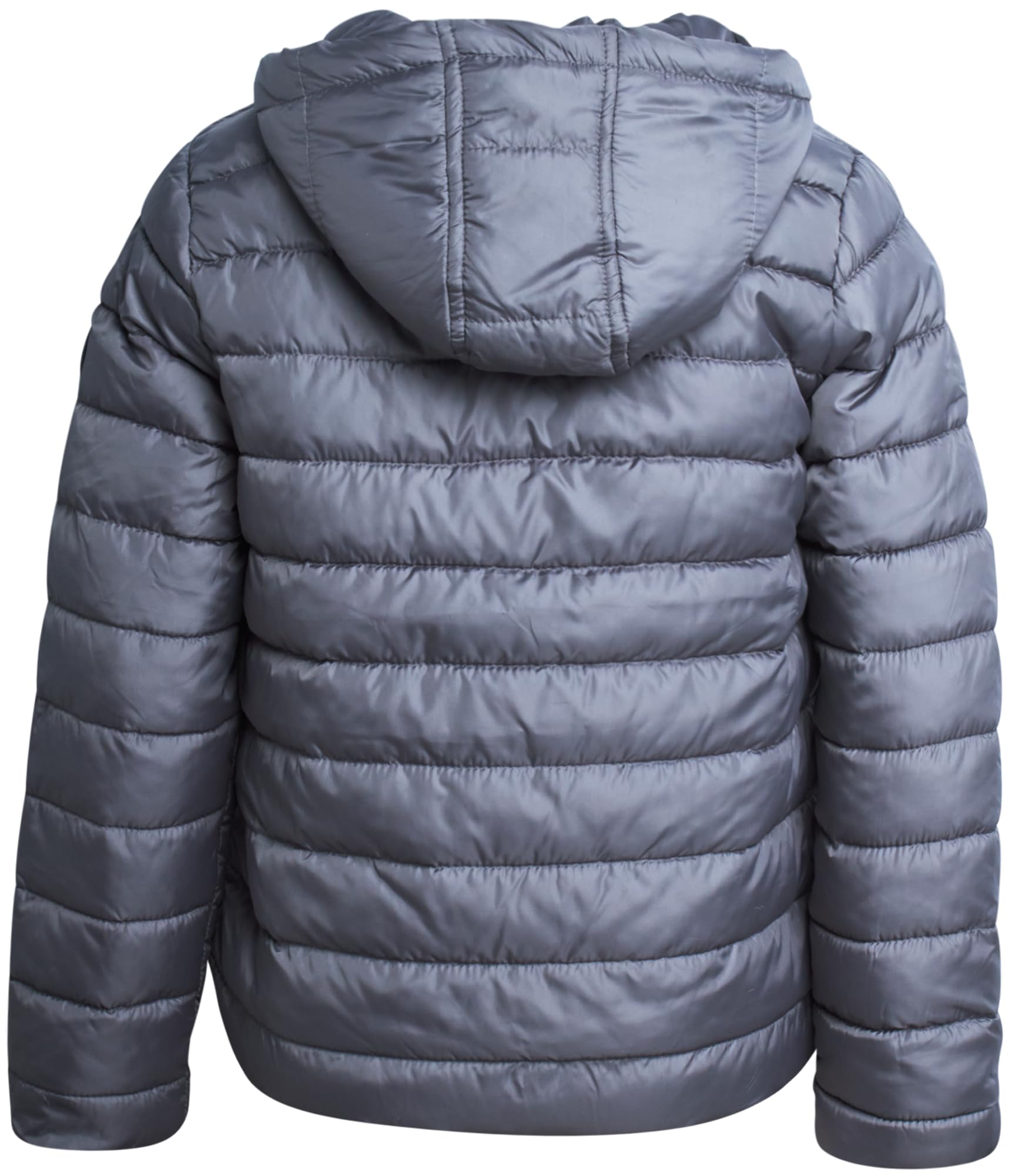 iXtreme Boys' Puffer Jacket - Warm Full Zip Bomber Jacket for Kids & Teens (Ages 4-18) - Lightweight Winter Coat for School, Outdoor Play & Cold Weather Activities