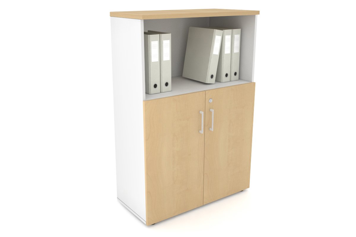 Medium Uniform Storage Cabinet with Small Doors [800W x 1170H x 350D] - Perfect for Office, School, or Home Organization