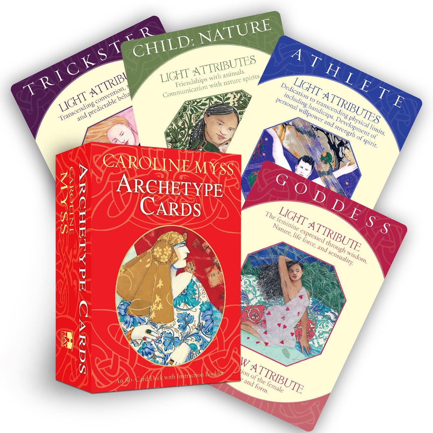 Archetype Cards - 78 Illustrated Personality & Self-Discovery Cards for Personal Growth, Therapy & Coaching | Perfect for Journaling, Shadow Work & Spiritual Development
