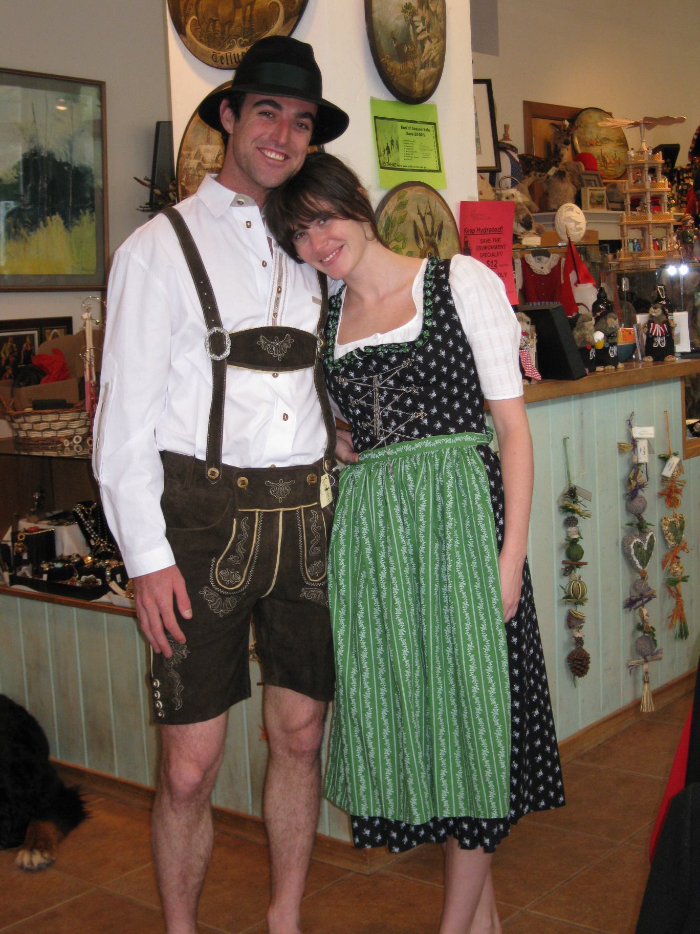 Alpen Schatz™ Men's Lederhosen Shorts - Authentic German Leather Shorts for Oktoberfest & Bavarian Festivals (No Suspenders) - Perfect for Costume Parties, Cultural Events & Beer Celebrations