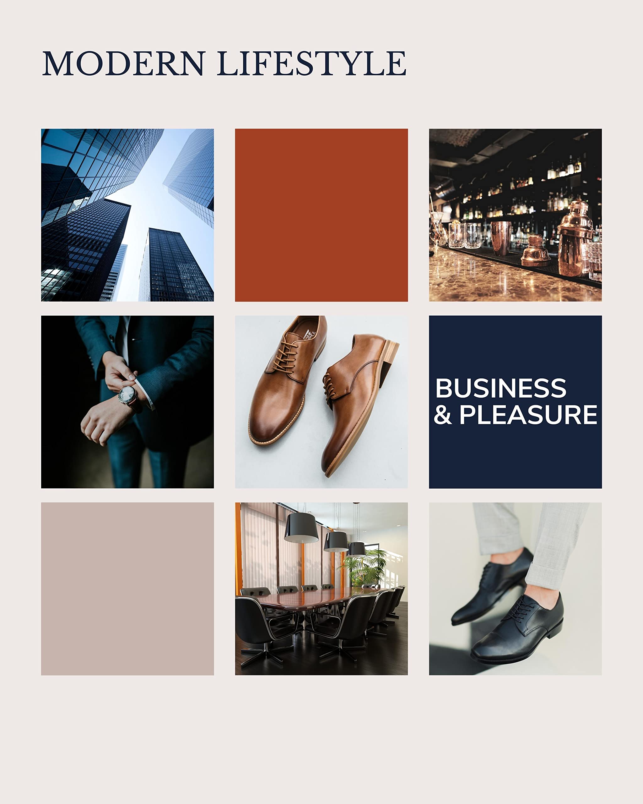 Dunross & Sons Men's Dress Shoes - Oxford & Derby Style Business Shoes in Black & Brown | Formal Office Wear & Special Occasions