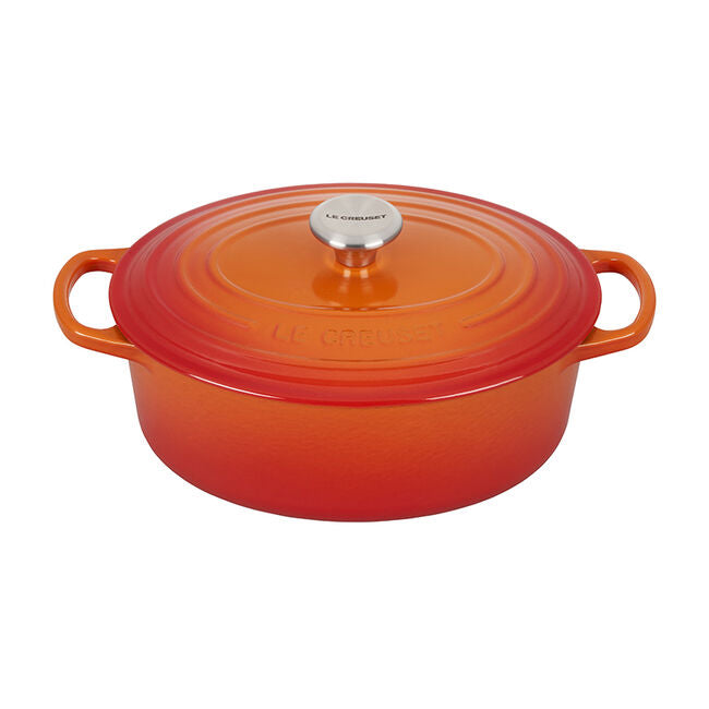 Le Creuset 6.75 Quart Oval Dutch Oven - Enameled Cast Iron Cookware for Braising, Roasting & Baking - Perfect for Family Dinners, Soups & Casseroles