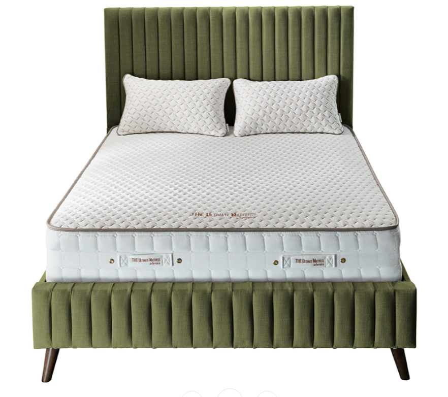 Best Bed Frame for Heavy Weight Support - Sturdy Metal Platform Bed with Noise-Free Design - Perfect for Master Bedroom, Guest Room & Small Spaces (As Seen on TV)