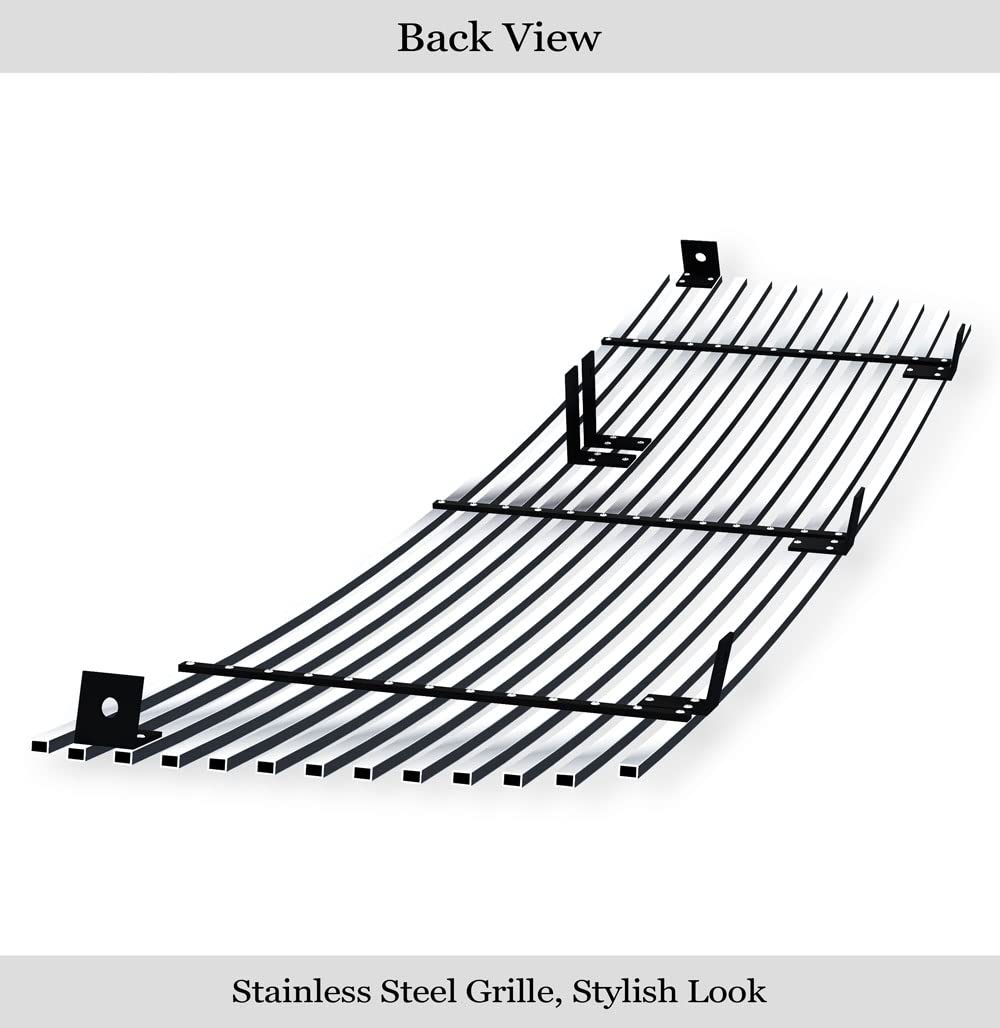 APS Compatible with Toyota Tundra 2003-2006 Main Upper Stainless Steel Chrome Billet Front Grill Grille Insert T85393A - Perfect for Off-Roading & Truck Customization