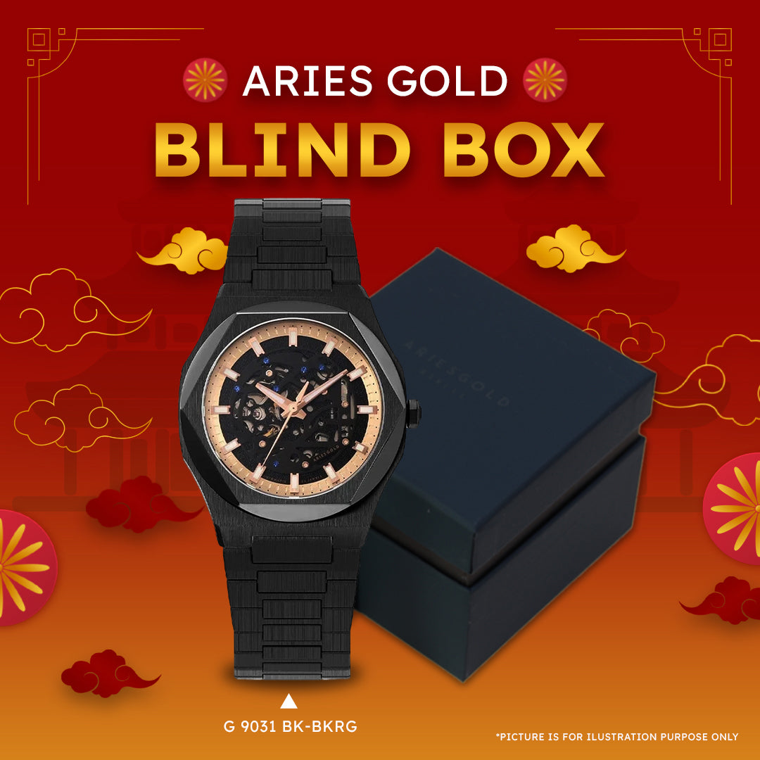 Aries Gold Lunar New Year 2024 Exclusive Mystery Gift Box - Zodiac Collectibles, Surprise Gifts for Chinese New Year Celebrations & Party Favors