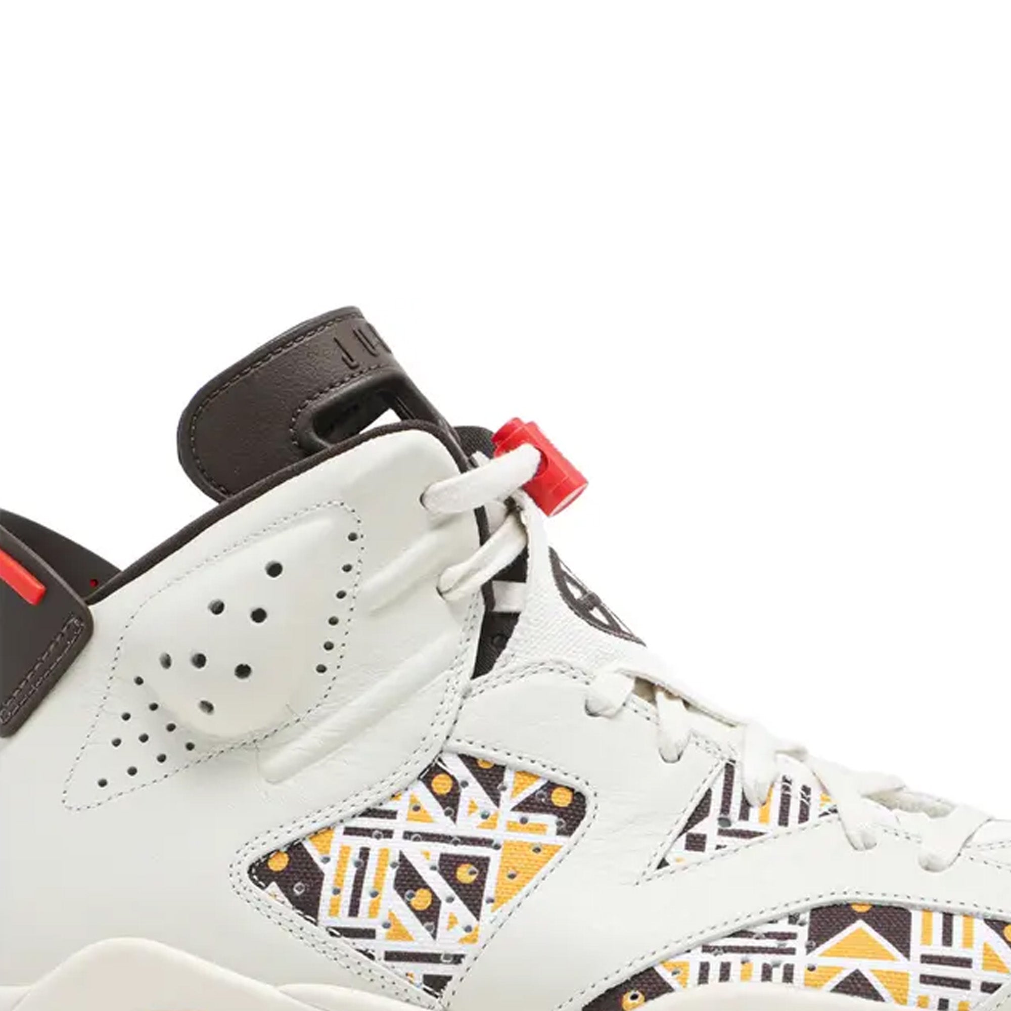 Air Jordan 6 'Quai54' Retro Basketball Shoes - Sail/Brown Colorway - Limited Edition Sneakers for Men | Streetwear Fashion & Basketball Performance