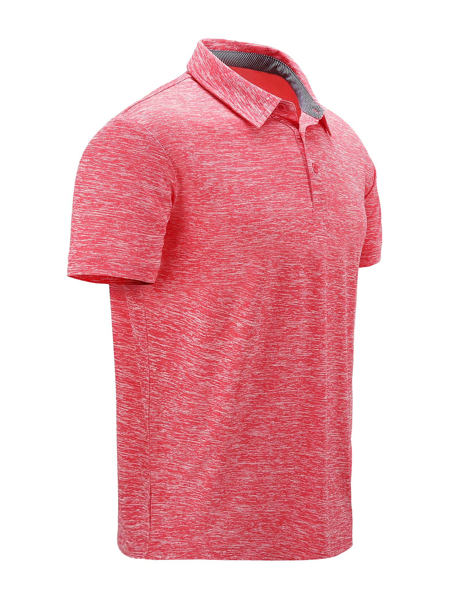 V VALANCH Men's Performance Golf Polo Shirt - Moisture Wicking, Breathable Short Sleeve Shirt for Summer - Perfect for Golf, Tennis, and Casual Wear