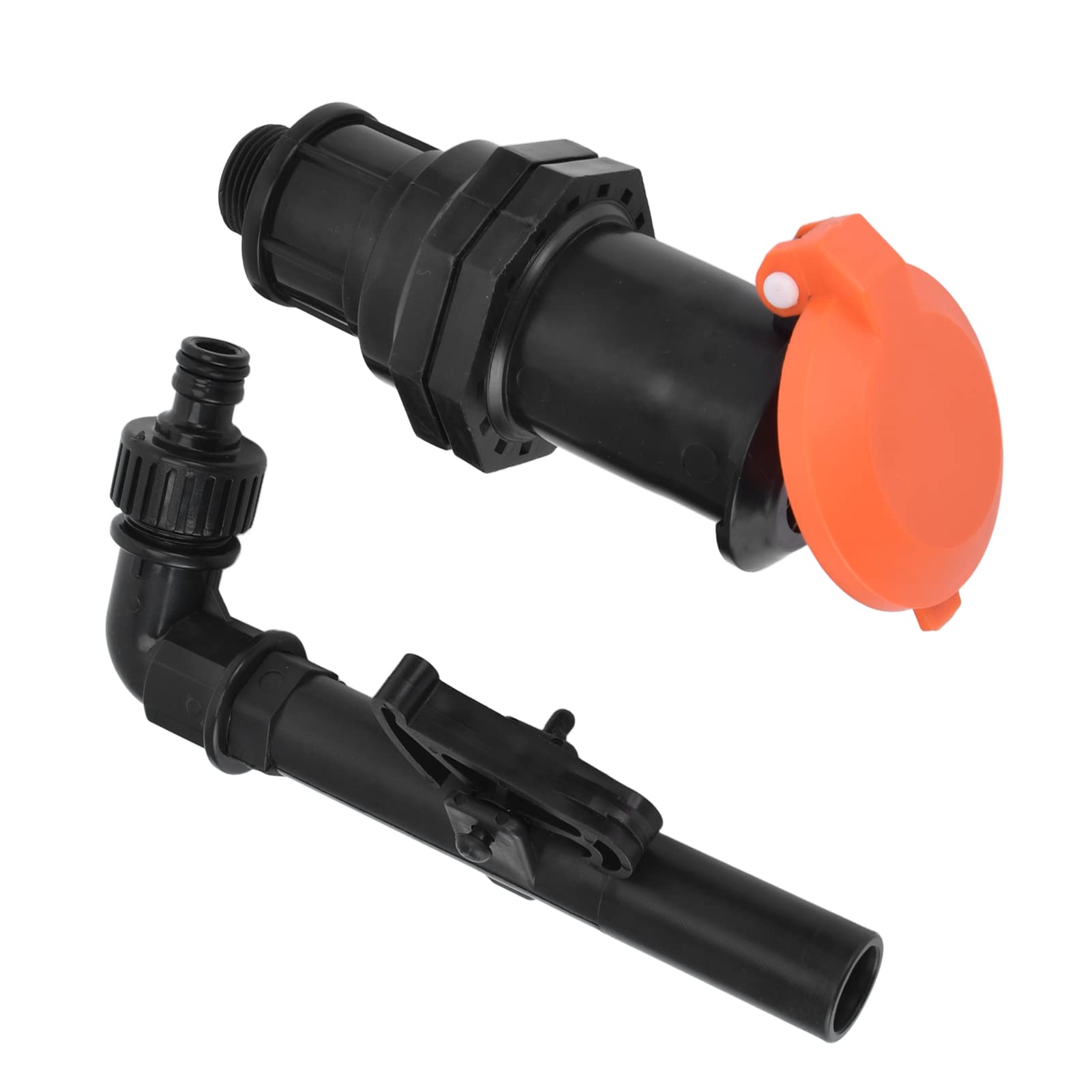 Tomantery Plastic Quick Coupling Valve, 3/4 Inch Male Thread Hose Connector for Greenhouse Irrigation System - Durable Water Intake Fitting for Gardening, Lawn Sprinklers & Agricultural Use