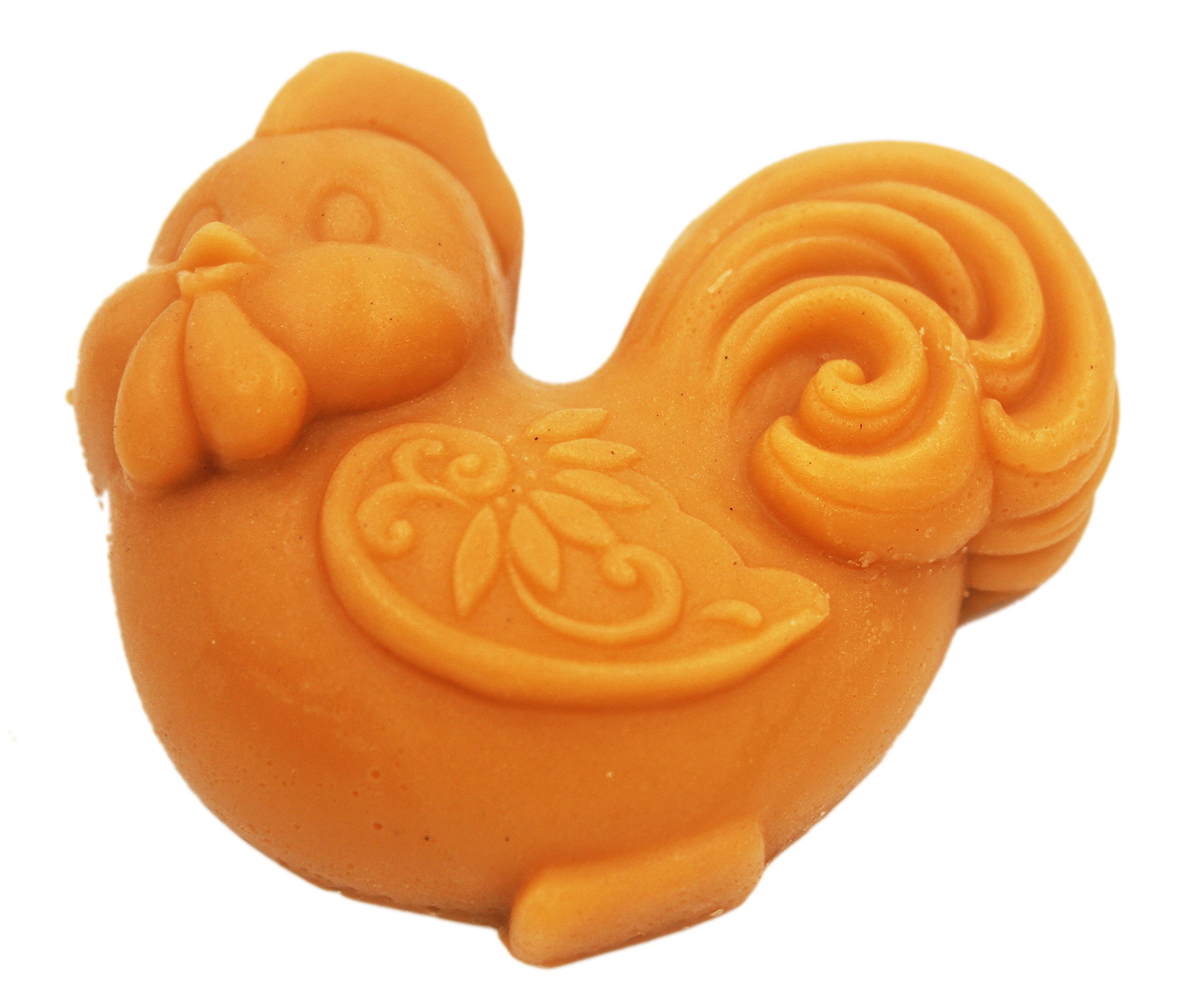 Longzang Zodiac Rooster S0240 Silicone Soap Mold - DIY Handmade Soap Making Craft Kit for Home Decor, Bathroom Essentials & Gift Ideas