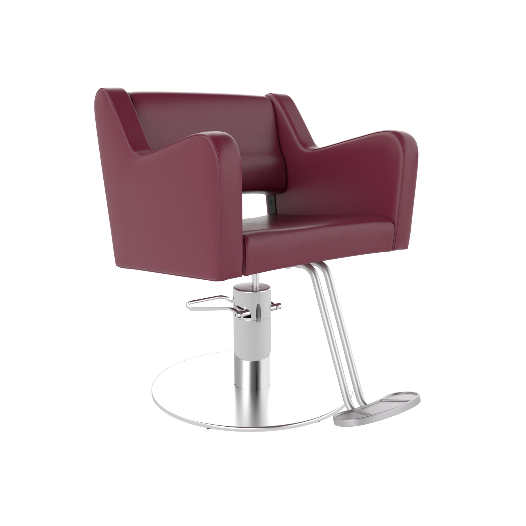 Hutton Styling Chair - Adjustable Salon Hairdressing Chair with Hydraulic Lift for Barber Shop, Beauty Salon & Home Use