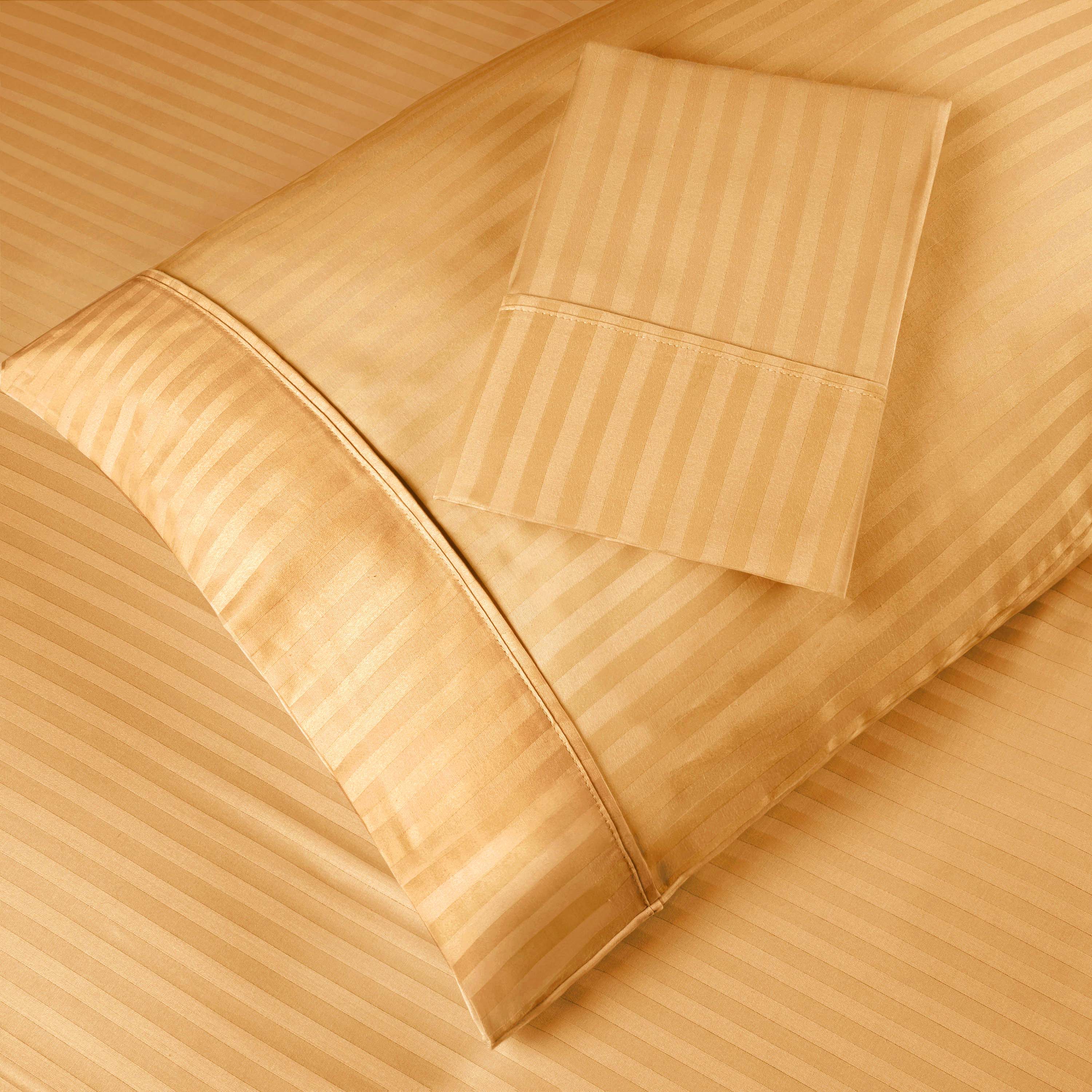 Premium 400 Thread Count Egyptian Cotton Pillowcase Set of 2 - Soft & Breathable Bedding for Side Sleepers, Hotel Luxury Feel - Perfect for Master Bedroom, Guest Room & Travel