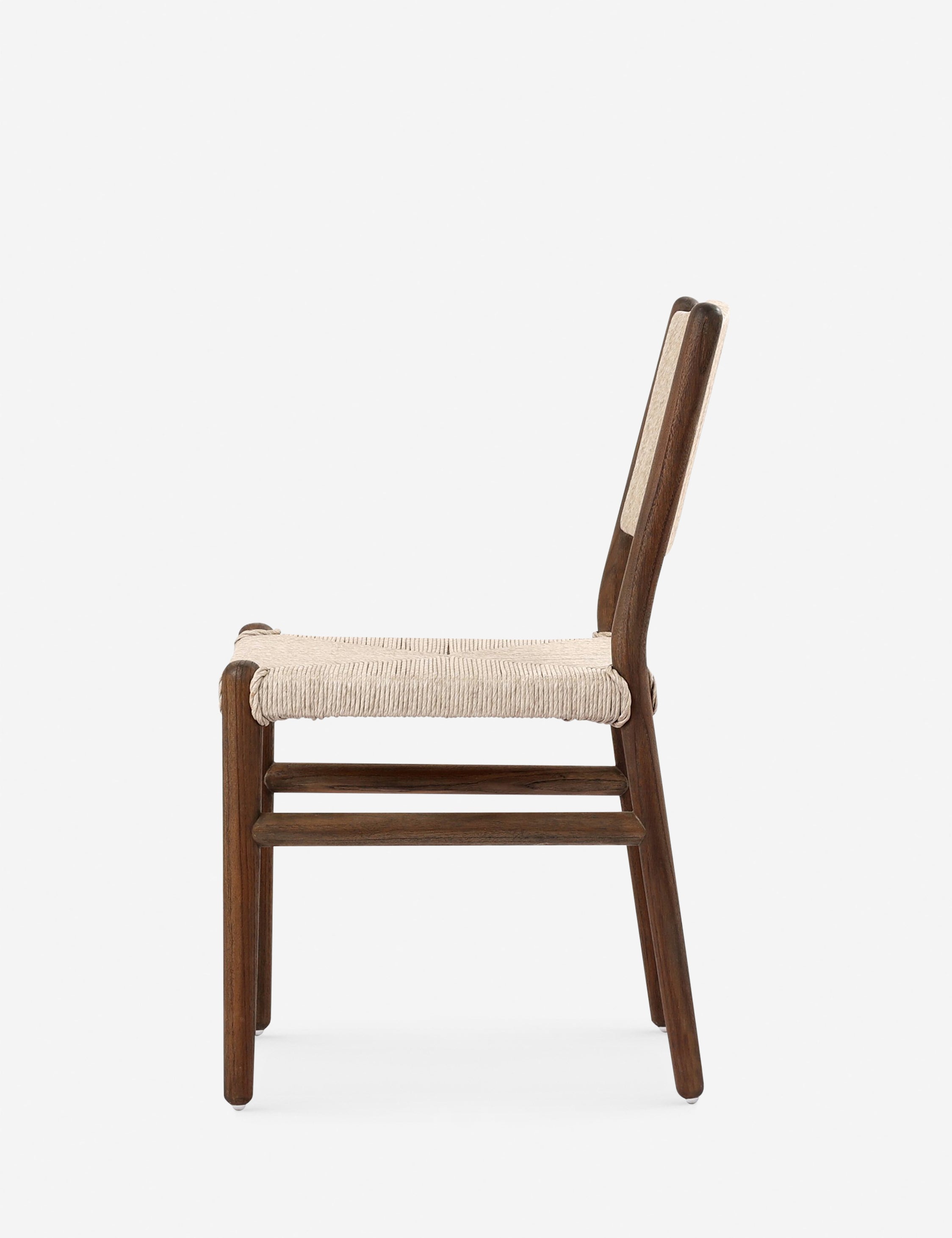Diletta Outdoor Dining Chair - Weather-Resistant Patio Furniture for Garden, Poolside, and Backyard - Perfect for Outdoor Entertaining and Relaxation