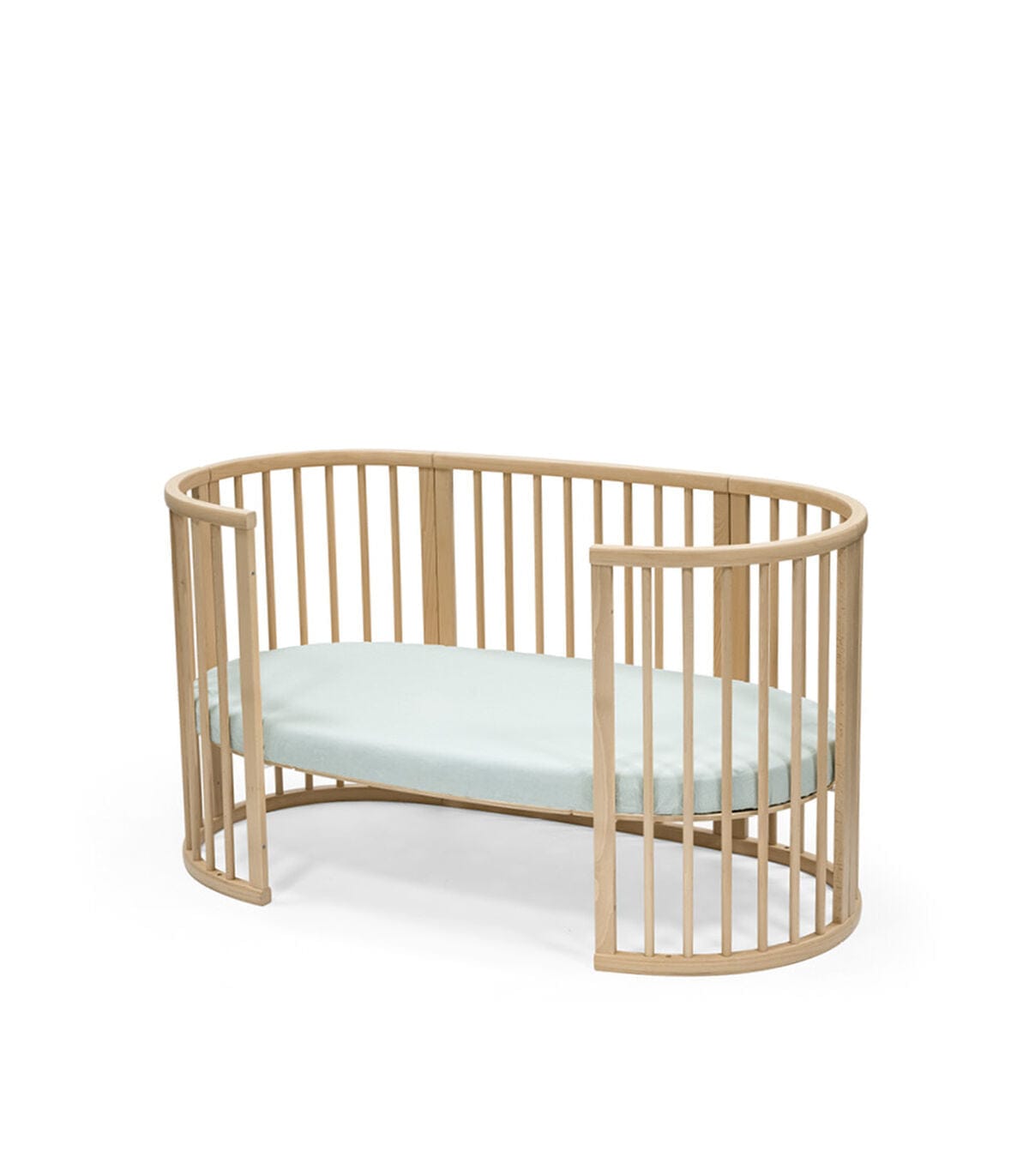 Stokke Sleepi Bed Fitted Sheet V3 2023 - Soft Organic Cotton Crib Sheet for Baby Bassinet - Perfect for Nursery, Daycare & Travel Use