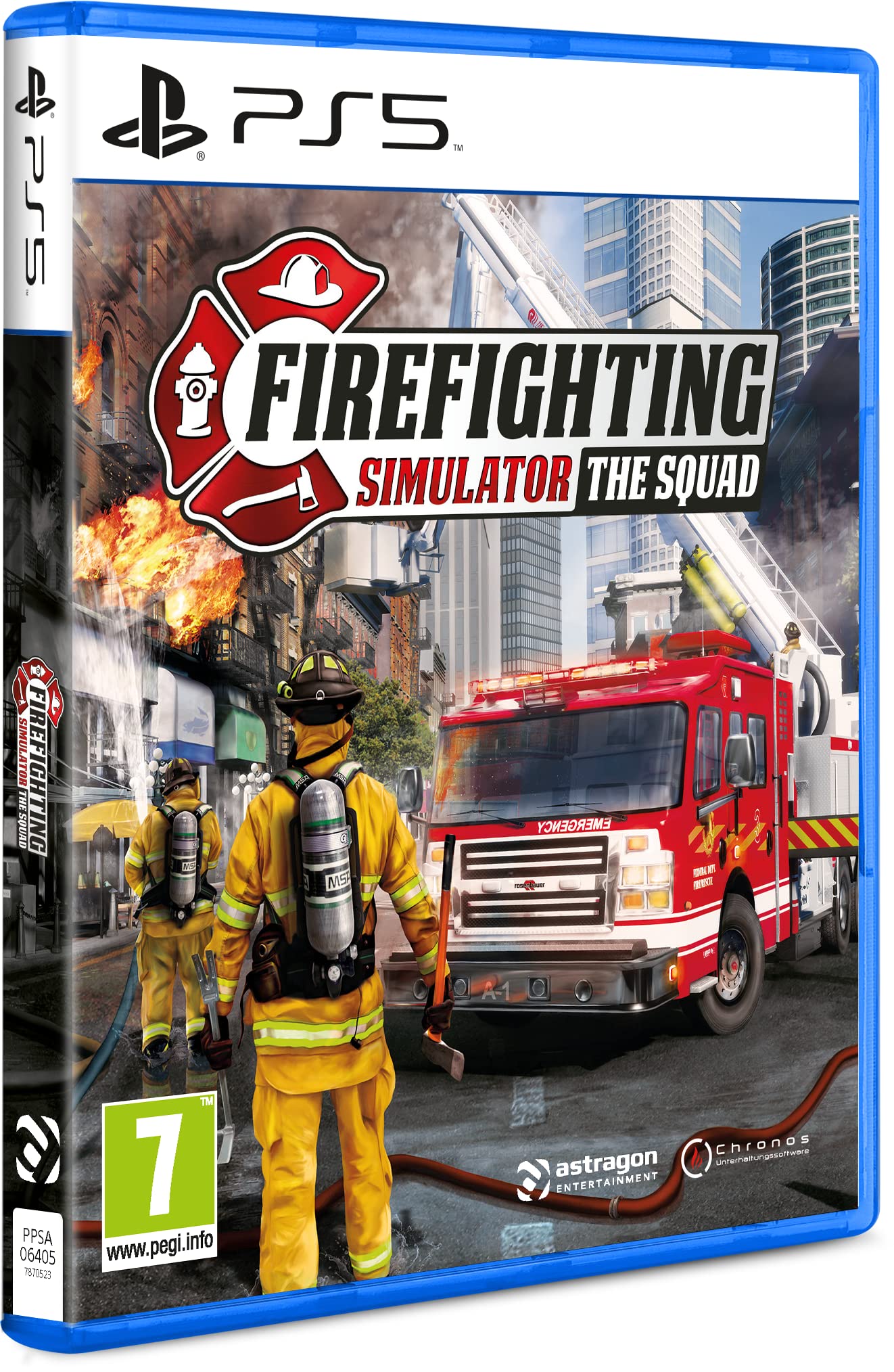 Firefighting Simulator - The Squad for PS5 | Realistic Fire Rescue Game | Perfect for Emergency Training & Family Game Night