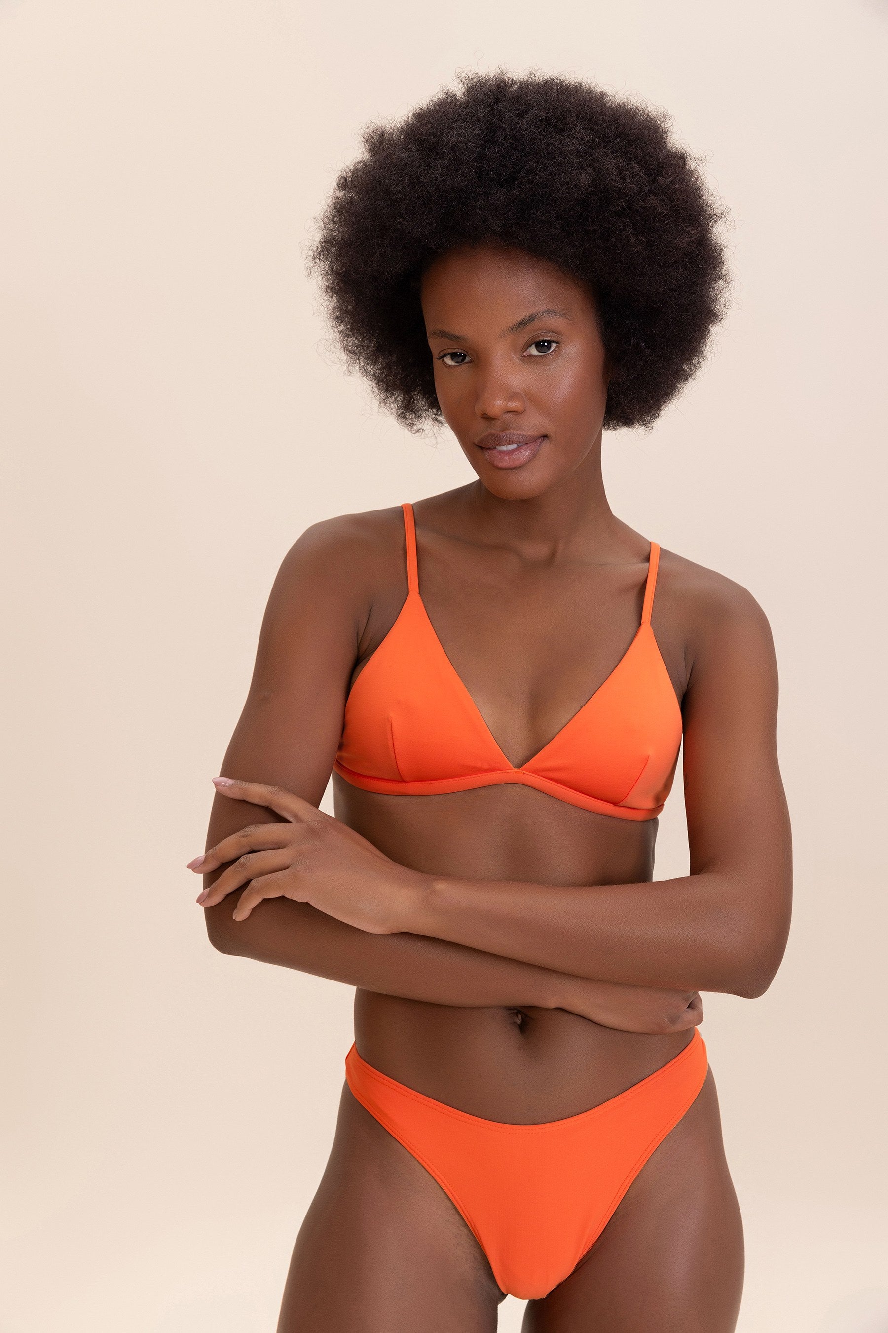Essential Neo Triangle Top - Women's Fashion Triangle Bralette for Yoga, Lounge & Everyday Wear