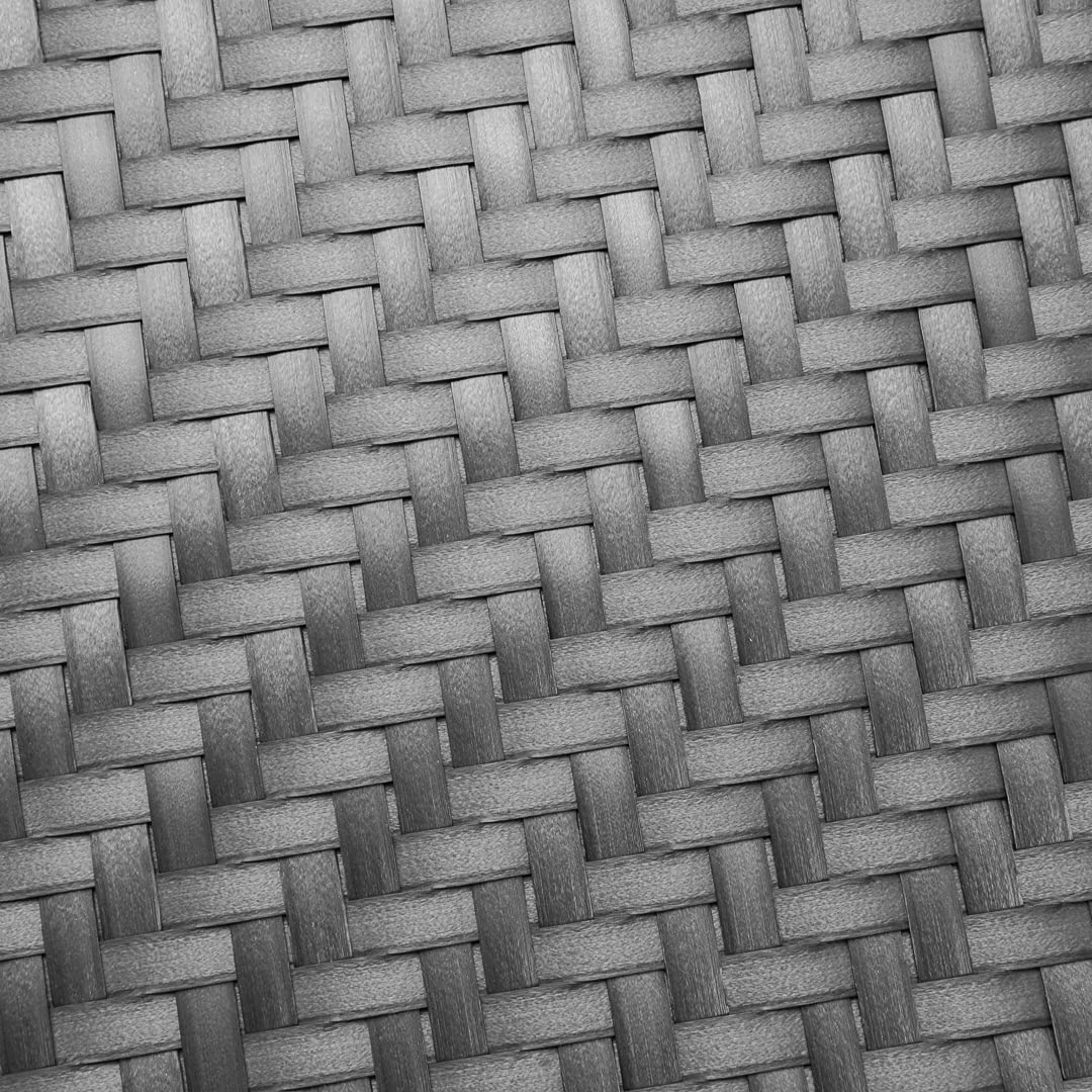 Premium 15-Inch Round Woven Placemats Set of 6 - Durable & Easy-Clean Metallic Gray Plastic Table Mats for Dining - Perfect for Home, Restaurant, Wedding & Party Decor