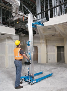 Genie Superlift Advantage SLA 5 Material Lift Winch Stacker - Heavy Duty Construction Equipment for Warehouse, Job Site & Industrial Use
