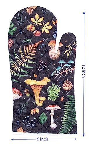 AAZEEM Heat Resistant Oven Mitts & Pot Holders Set - Non-Slip Silicone Cooking Gloves for Baking, Grilling, Roasting (3-Piece, Black) - Perfect for Kitchen, BBQ & Outdoor Cooking