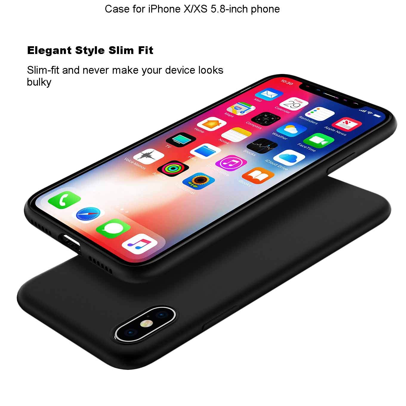 2 Pack iPhone X/Xs Case (2017/2018 5.8