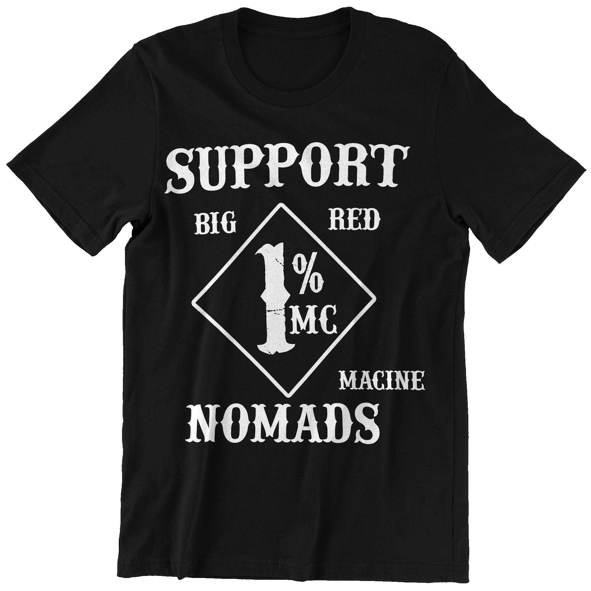 Big Red Machine Nomads Shirt - Vintage Style Graphic Tee for Men & Women | Perfect for Casual Wear, Travel & Outdoor Adventures