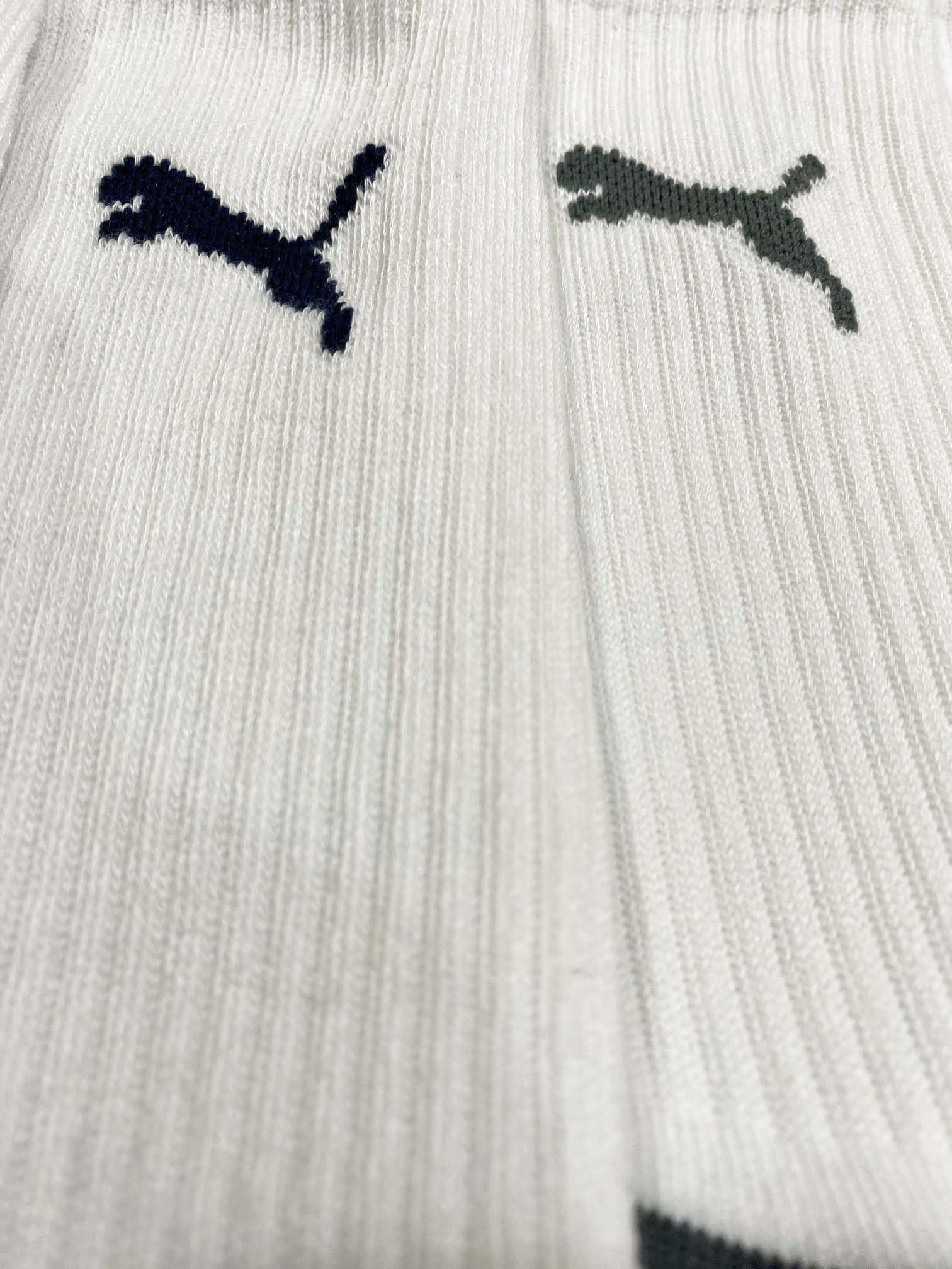 PUMA Men's Athletic Crew Socks 6-Pack - Breathable, Cushioned Workout & Running Socks for Sports, Gym & Everyday Comfort