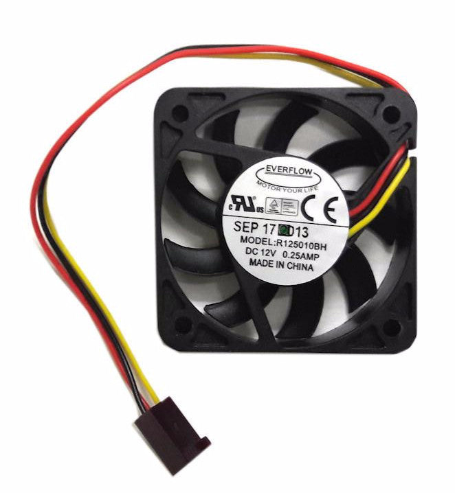 High Speed 50x50x10mm Ball Bearing 3 Pin Fan - R125010BH - Perfect for PC Cooling, Electronics & DIY Projects