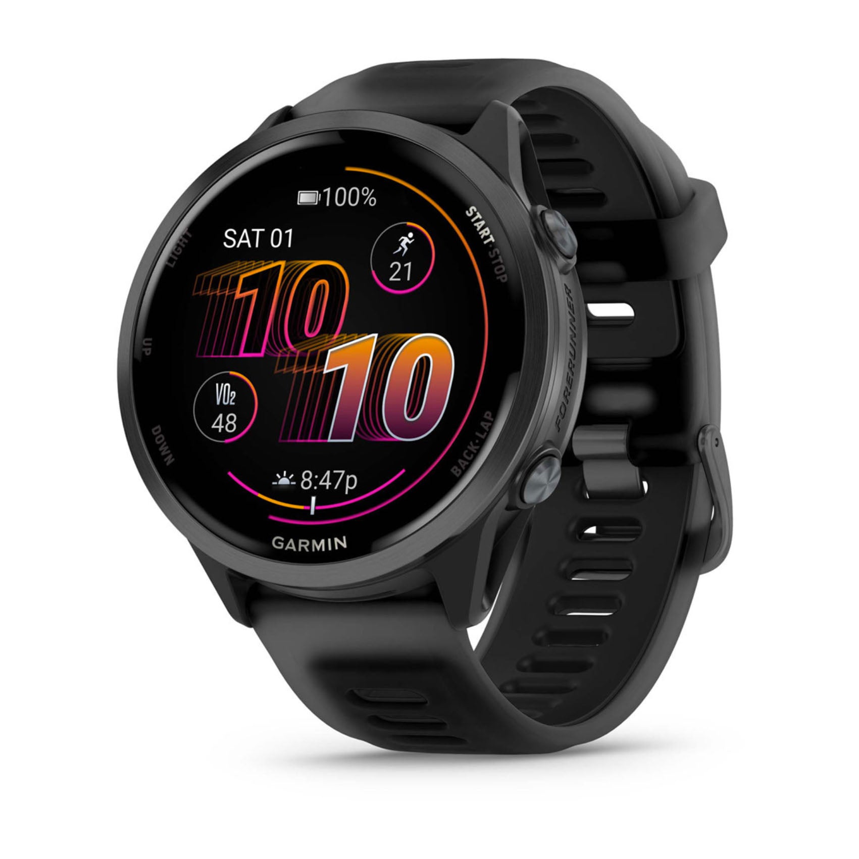 Garmin Forerunner 570 GPS Running Watch - Advanced Fitness Tracker with Heart Rate Monitor for Runners, Athletes & Outdoor Enthusiasts - Perfect for Marathon Training, Hiking & Daily Workouts