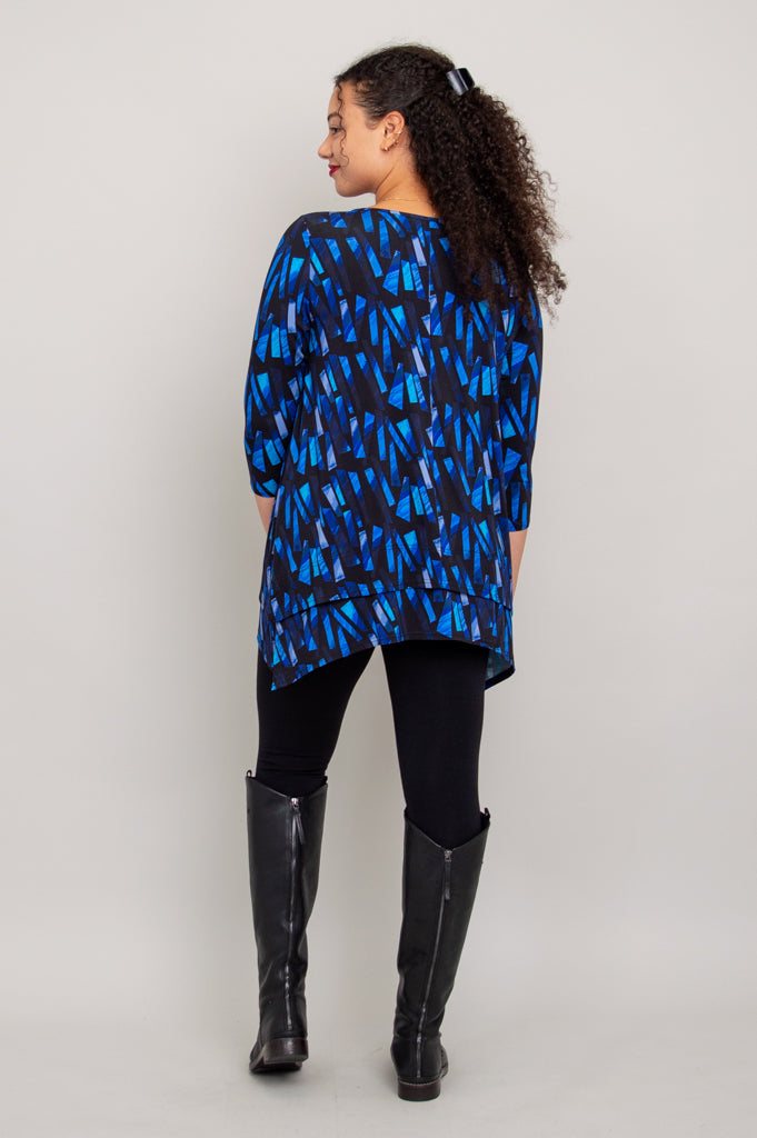 Kindness Tunic Top - Soft Bamboo Fabric Women's Blouse - Perfect for Work, Casual Wear & Special Occasions