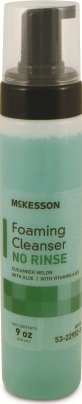 McKesson Perineal Wash Foam - 9 oz Bottle with Foaming Pump | Gentle Cleanser for Postpartum Care, Feminine Hygiene & Sensitive Skin | Ideal for Post-Surgery, Elderly Care & Daily Intimate Cleansing