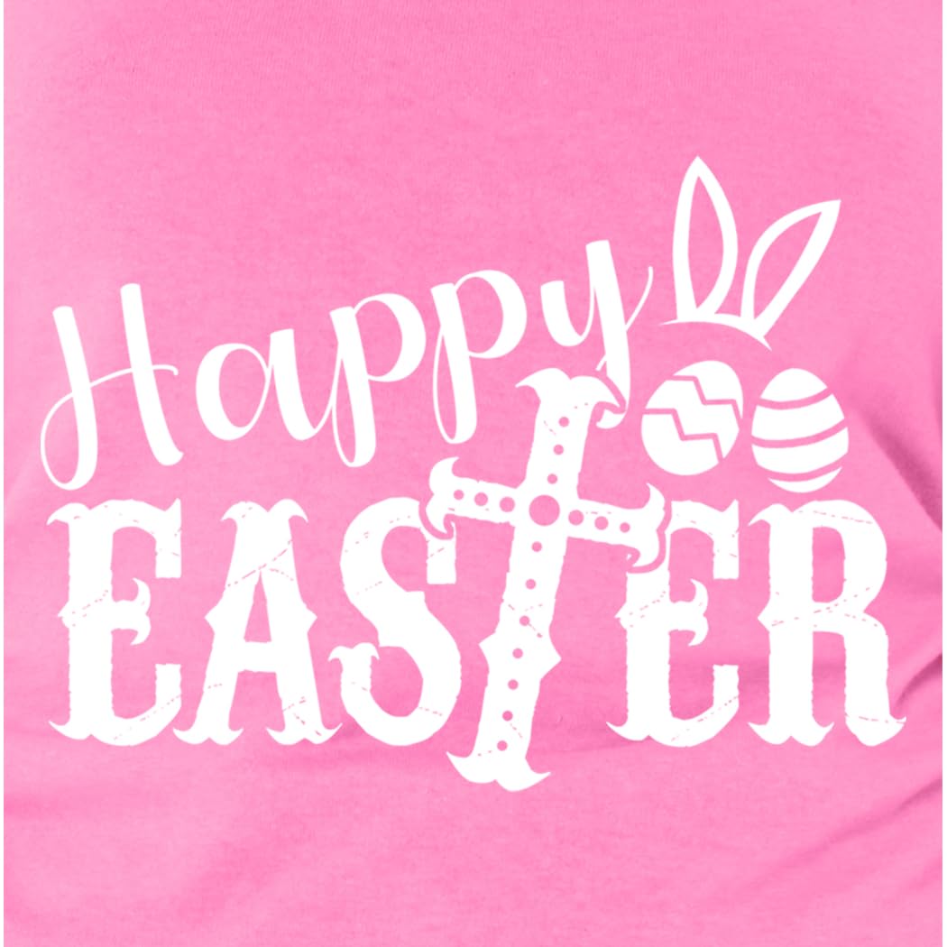 Easter Cross Women's T-Shirt - Christian Faith Apparel for Spring Celebrations, Church Events & Family Gatherings