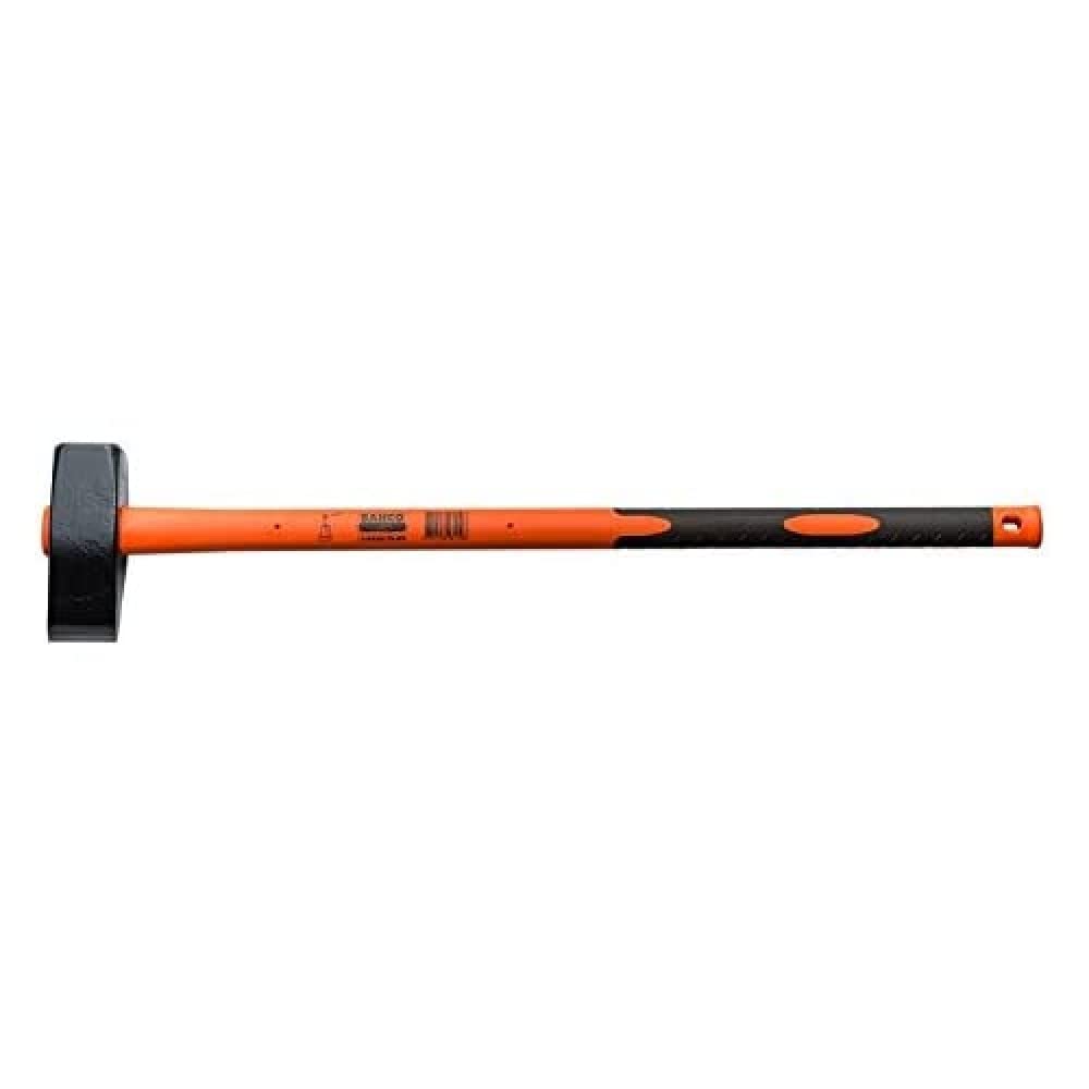 Bahco LS-MASSE-TR-4FG 4-Pound Sledge Hammer with Hanging Hole - Durable Fiberglass Handle, Multi-Color Head - Perfect for Construction, Demolition & DIY Projects