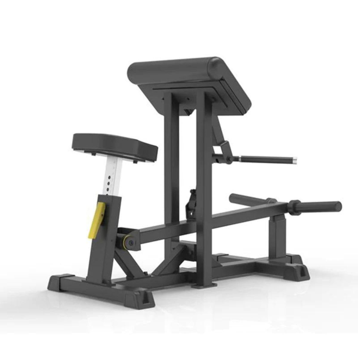 Gronk Fitness Plate Loaded Bicep Curl Machine - Heavy Duty Strength Training Equipment for Home & Commercial Gyms | Perfect for Arm Workouts and Muscle Building