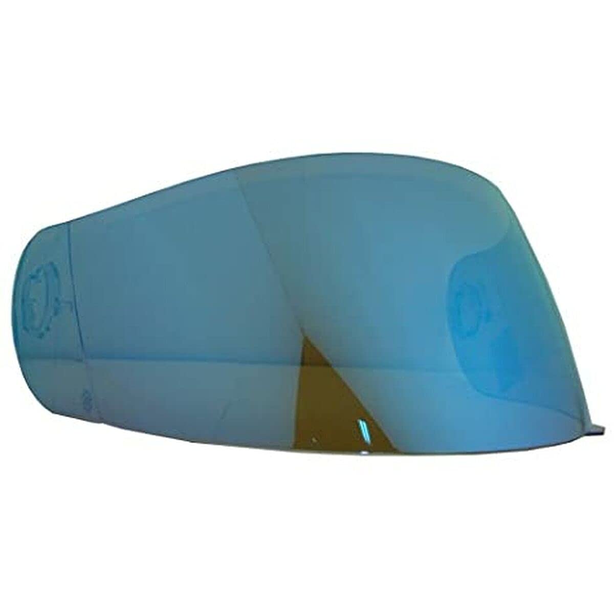 HJC HJ-33 Pinlock Shield Street Motorcycle Helmet Accessories - Blue, One Size - Anti-Fog Visor for Safe Riding in All Weather Conditions