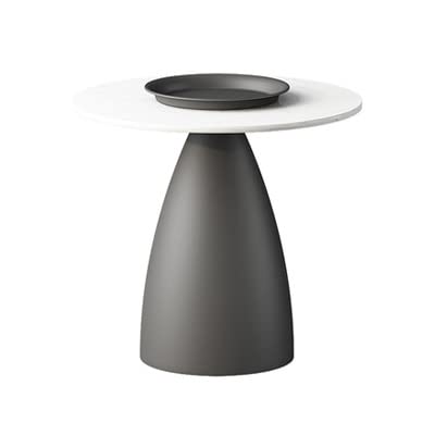 Modern Faux Marble Top End Table & Side Table Set - Elegant Coffee Table for Living Room, Sofa Center Table, Dining Room - Perfect for Small Spaces, Apartments & Home Decor