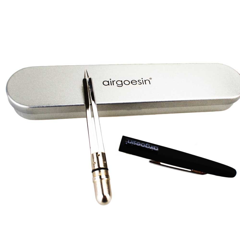 Airgoesin Professional Pen-Style ECG/EKG Caliper Ruler - Precision Drafting & Measuring Tool (1pc, Black) - Perfect for Medical Students, Engineers & Technical Drawing