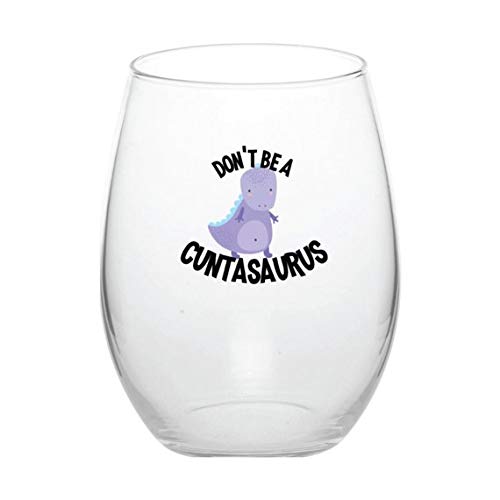 Funny 21oz Stemless Wine Glass Set - Hilarious Gag Gift for Women, Best Friend Birthday Present - Perfect for Parties, Bachelorette & Girls' Night Out