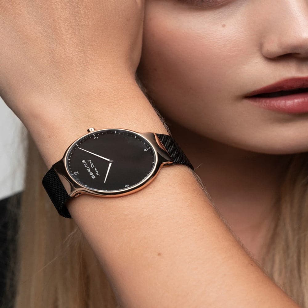 BERING 15540 262 Women's Luxury Watch - Elegant Stainless Steel Analog Wristwatch with Sapphire Crystal for Women - Perfect for Office, Business Meetings & Formal Occasions