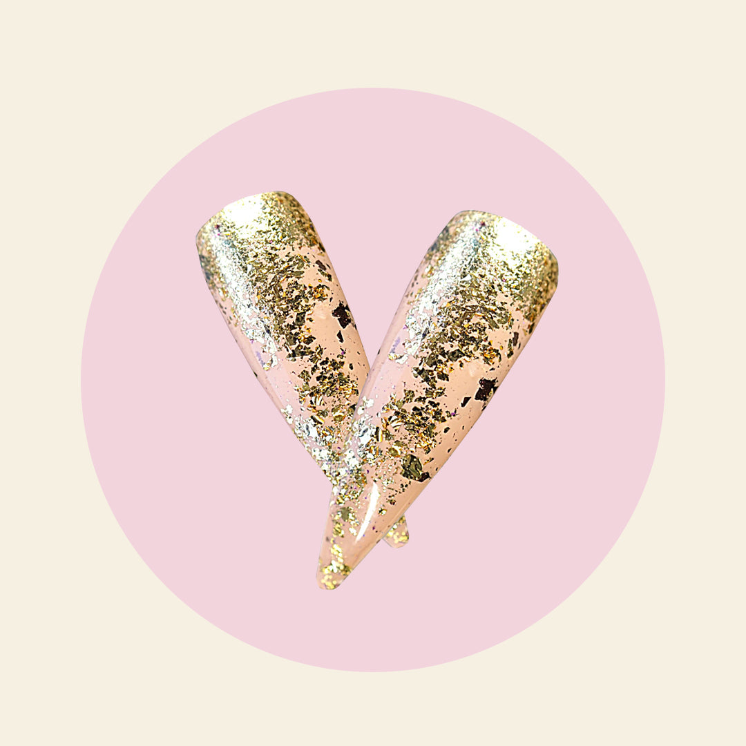 Mitty Shattered Chrome Flakes Sands - Premium Nail Art Glitter Powder for Stunning Manicures & DIY Crafts | Perfect for Nail Salons, Home Use & Gift Giving