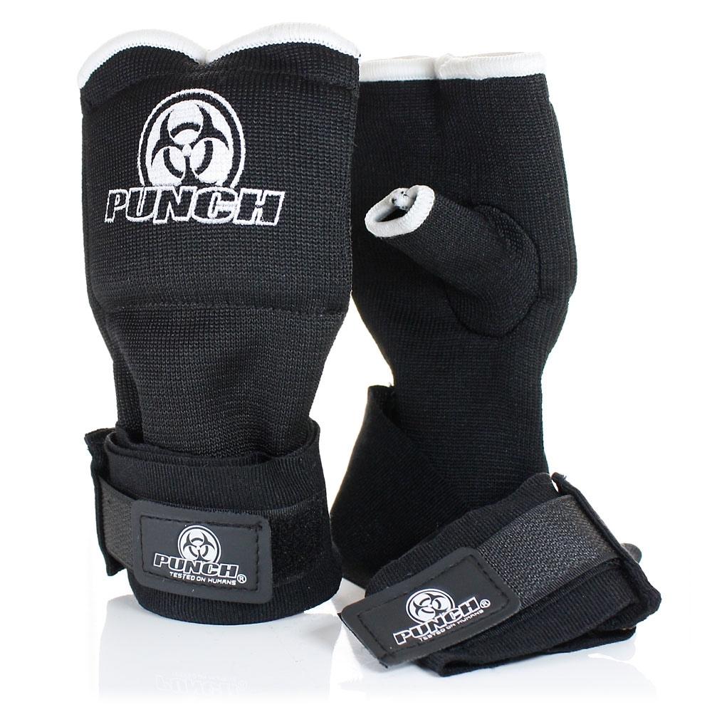 PUNCH Equipment Urban Boxing Quick Wraps - Premium Hand Wraps for Boxing, MMA & Training - Black - Perfect for Gym, Home Workouts & Martial Arts Practice
