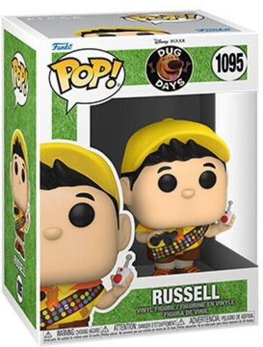 Dug Days Russell #1095 - Premium Collectible Toy for Disney Pixar Fans | Perfect for Display, Gifts, and Disney Movie Memorabilia Collections