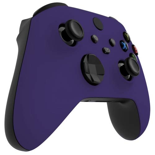 MODDEDZONE Custom Wireless Xbox One S/X & PC Controller - Exclusive Unique Designs | Premium Soft Touch Dark Purple | USA-Made Gaming Gift for Enthusiasts | Perfect for Competitive Gaming & Casual Play