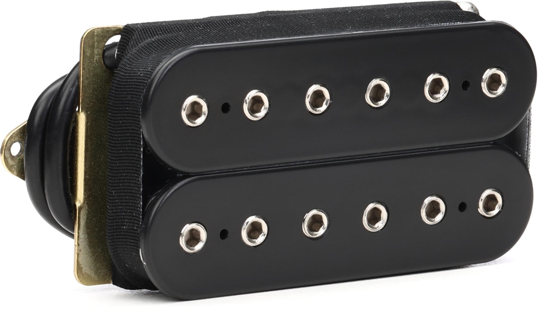 Dimarzio DP220FBK D Activator Bridge Pickup for Electric Guitar - High Output Humbucker for Rock & Metal - Perfect for Bridge Position in Strat, Tele & Superstrats