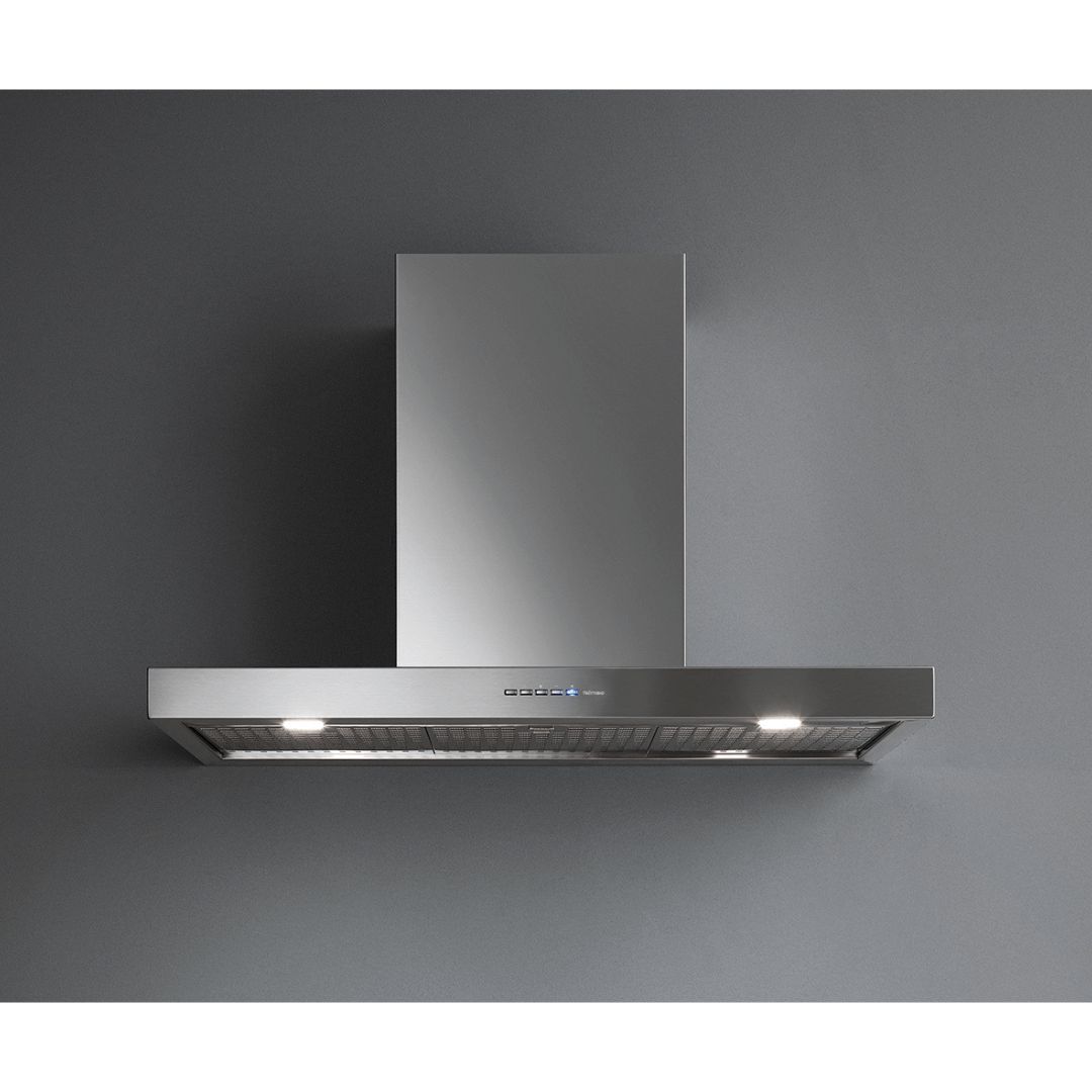Falmec Plane NRS 500 CFM Stainless Steel Wall Mount Range Hood - Powerful Kitchen Ventilation with Multiple Size Options (FNPLS) - Perfect for Modern Kitchens & Open-Concept Homes