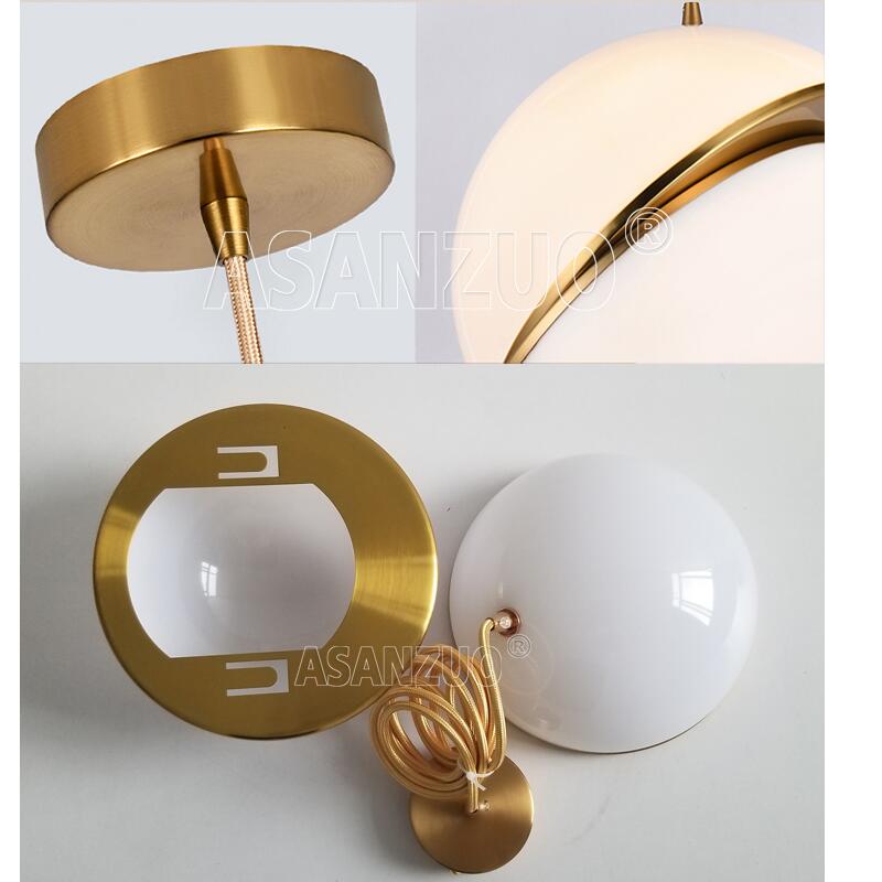Modern White Glass Ball Bubble LED Pendant Lights - Elegant Dining Room & Kitchen Island Lighting Fixture for Home Decor