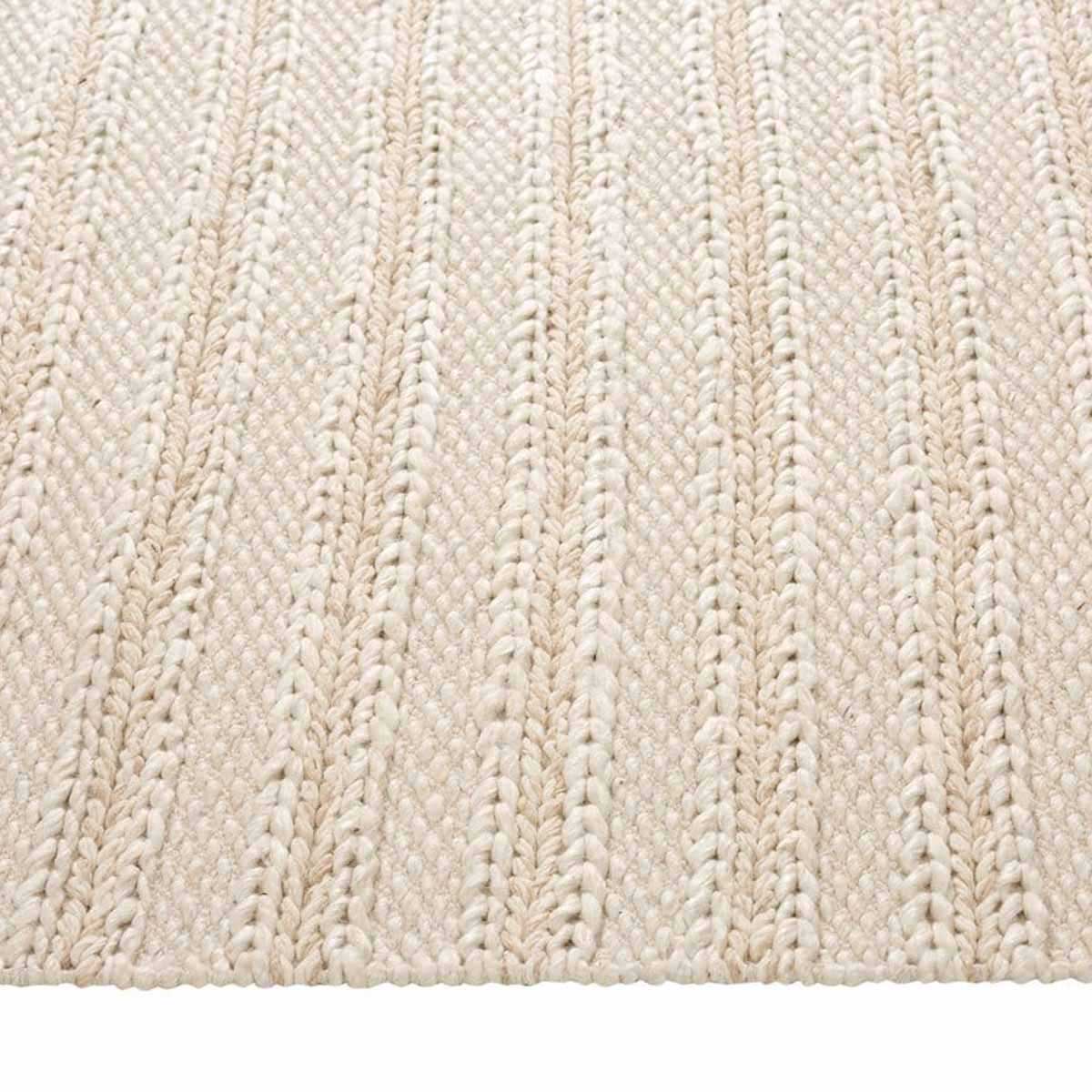 Handwoven Isabella Braided Rug - Soft Cotton Jute Blend for Living Room, Bedroom & Nursery - Non-Slip Eco-Friendly Floor Mat for Home Decor