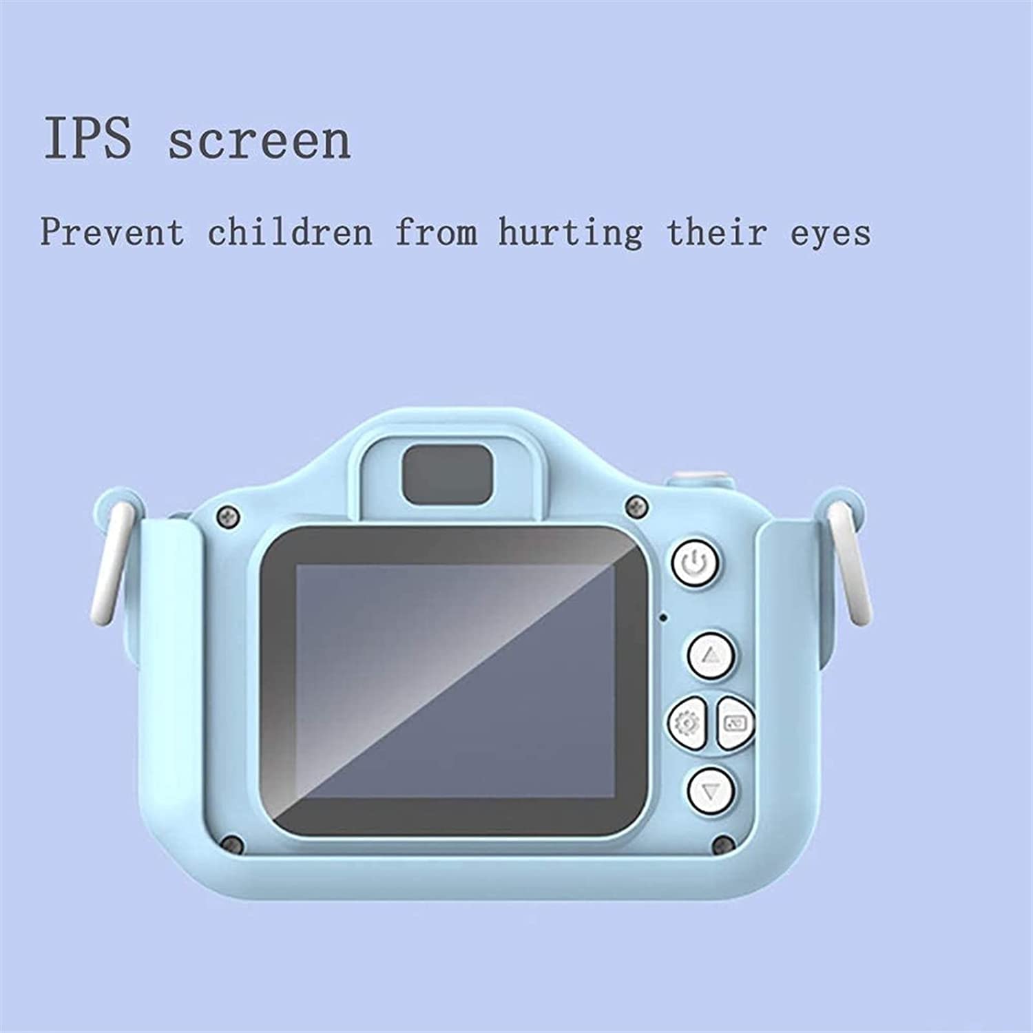 **Kids Digital Camera - 2.0 Inch Screen Selfie Video Camera for Toddlers & Children, Best Birthday Gift Toy for Boys & Girls (Blue) - Perfect for Travel, Parties & Outdoor Adventures**